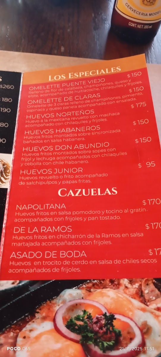 Asadero Bar La Carnicería Menu - Image 1